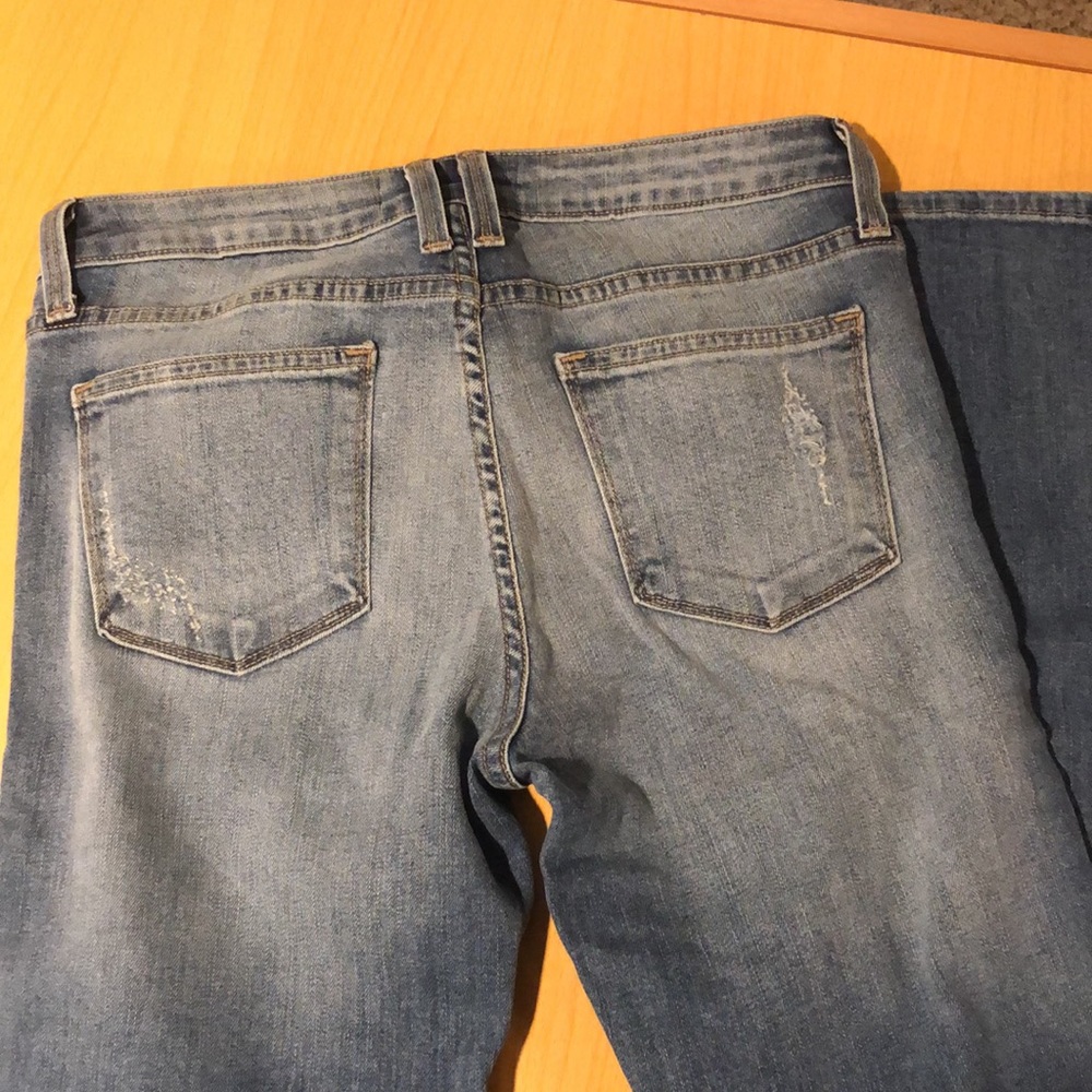 Straight Leg Just Black Jeans View 6